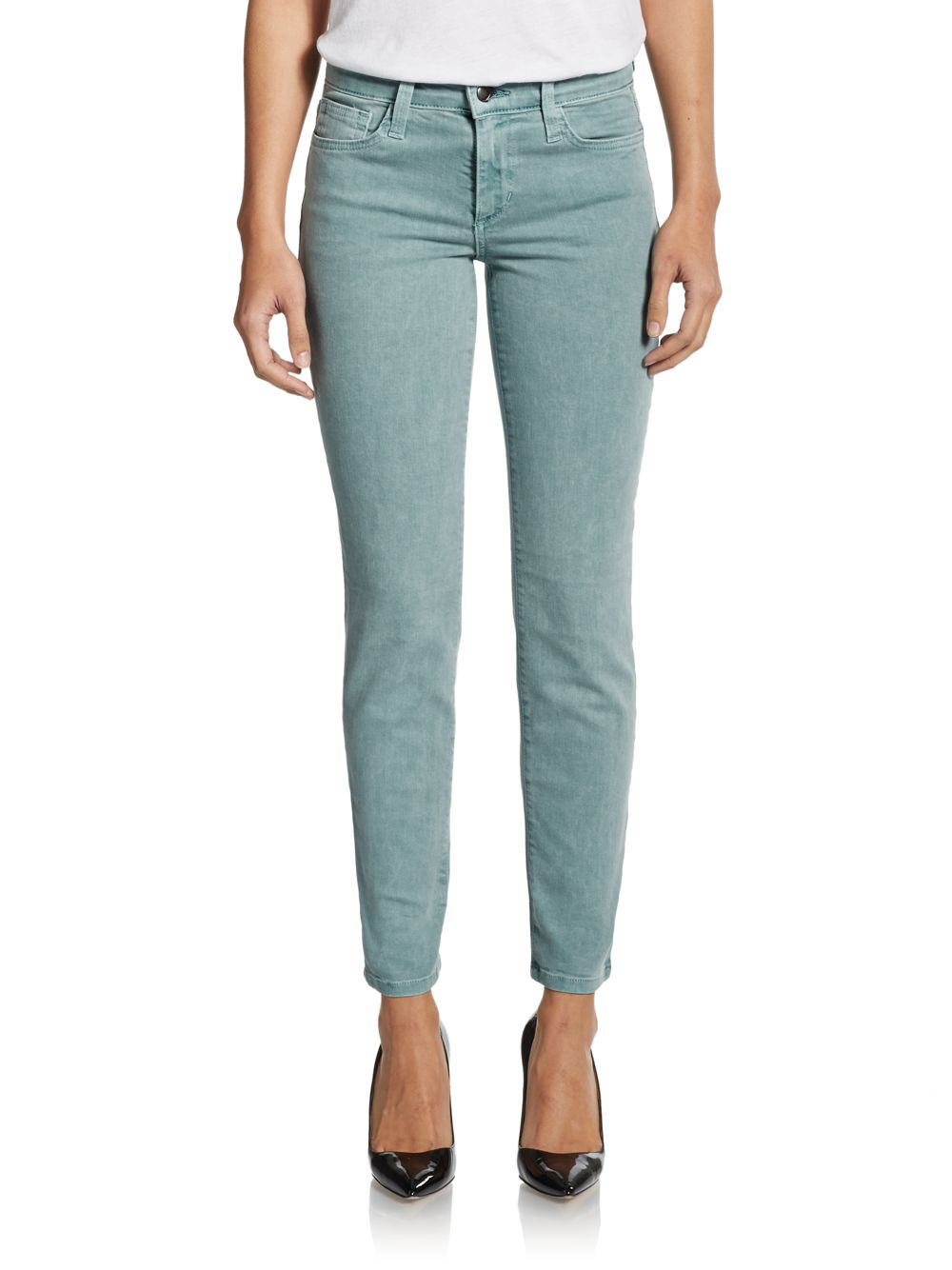 Lyst - Joe'S Jeans Ankle-length Straight Leg Jeans in Blue