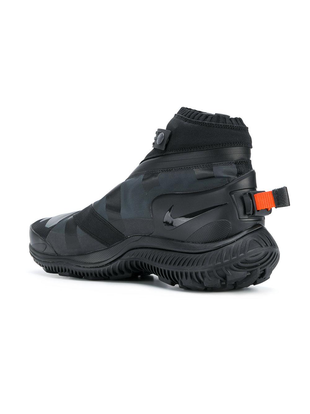 Nike Lab Gyakusou Nsw Gaiter Boot Sneakers in Black for Men - Lyst