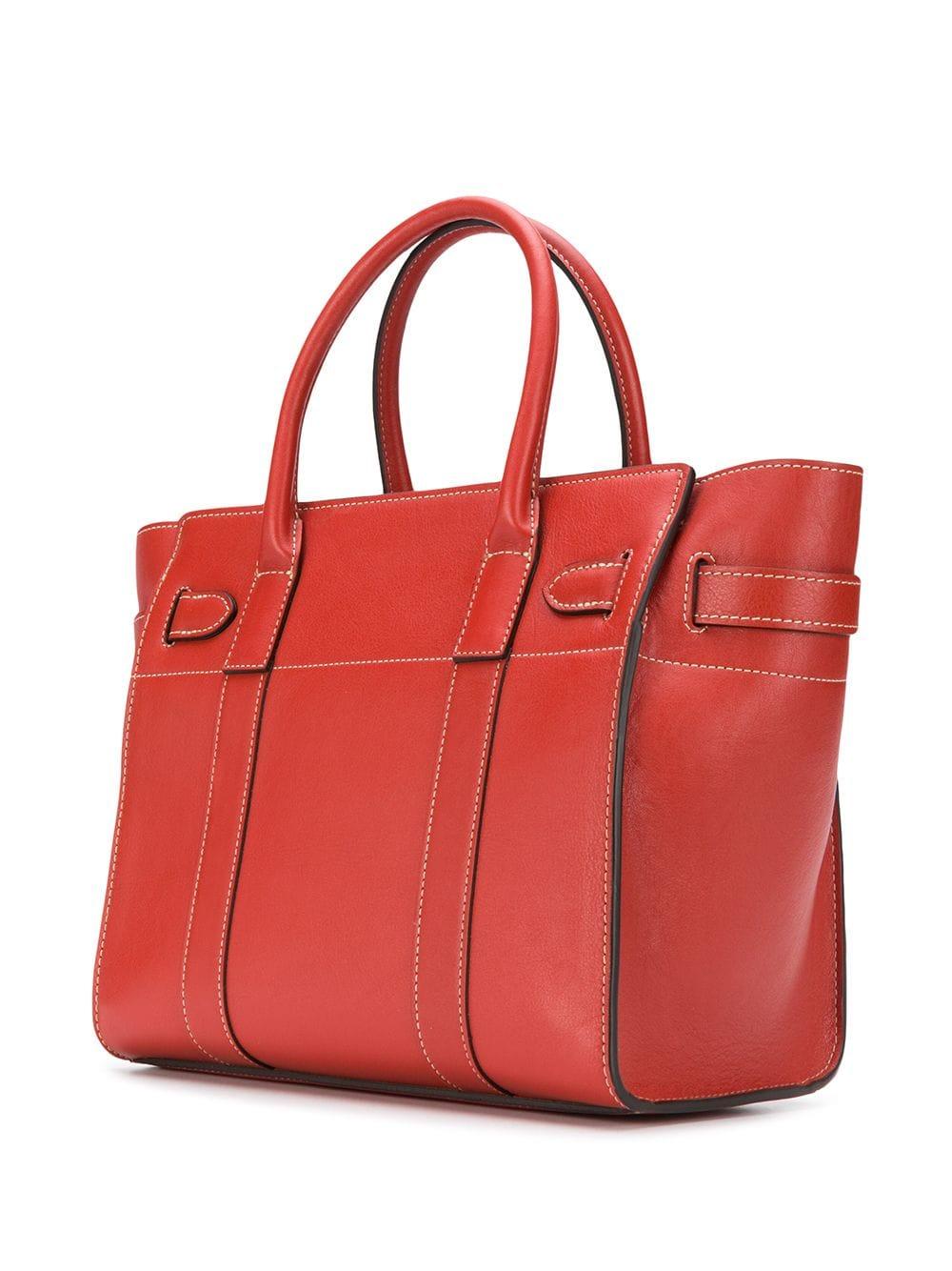 Mulberry Medium Tote Bag in Red - Lyst