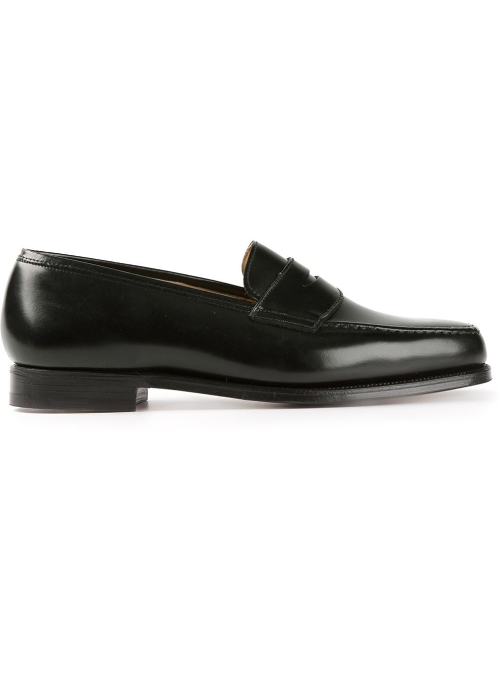 Lyst - Crockett and Jones 'boston' Penny Loafers in Black for Men