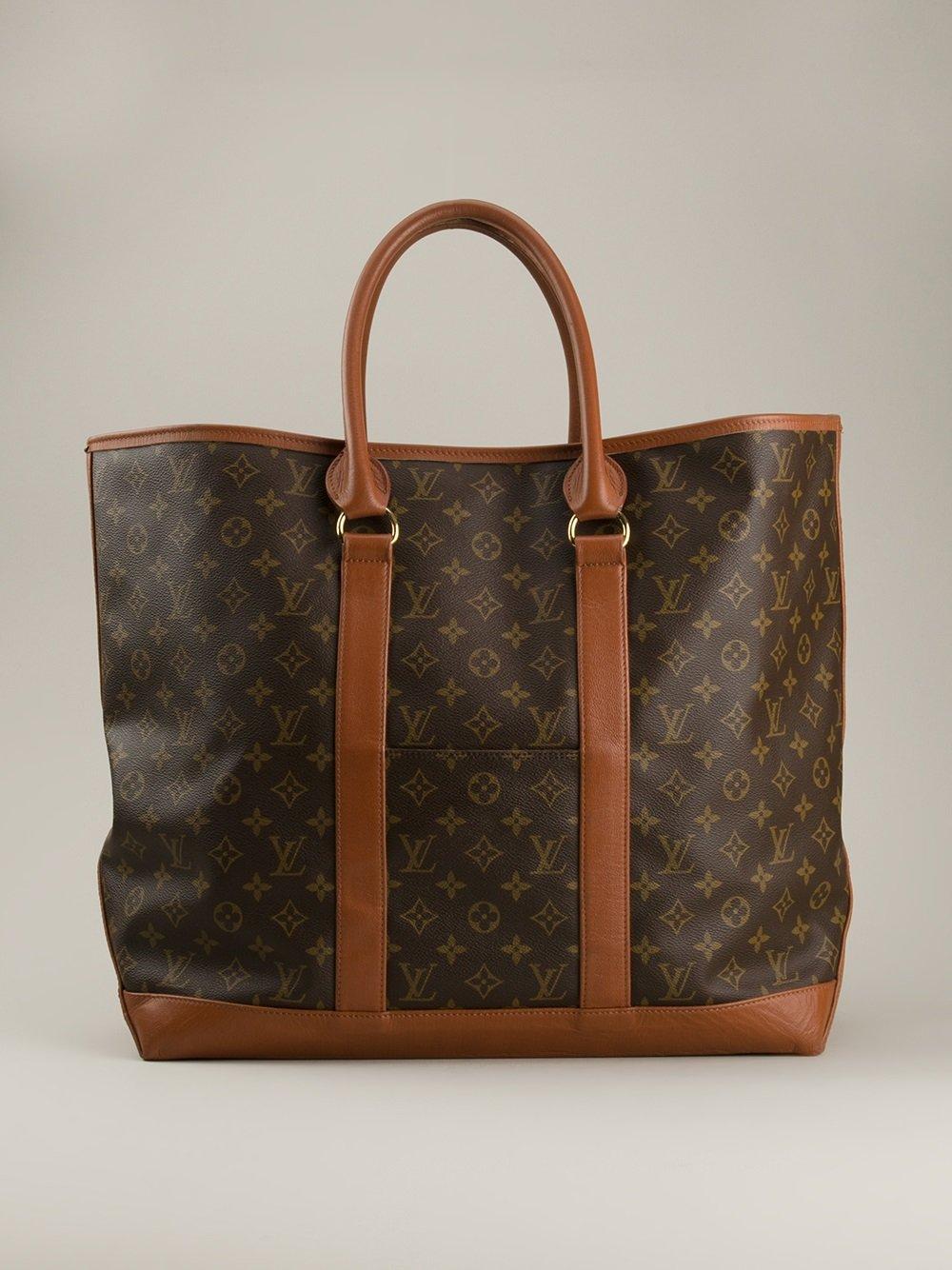 Louis Vuitton Large Weekend Tote in Brown - Lyst