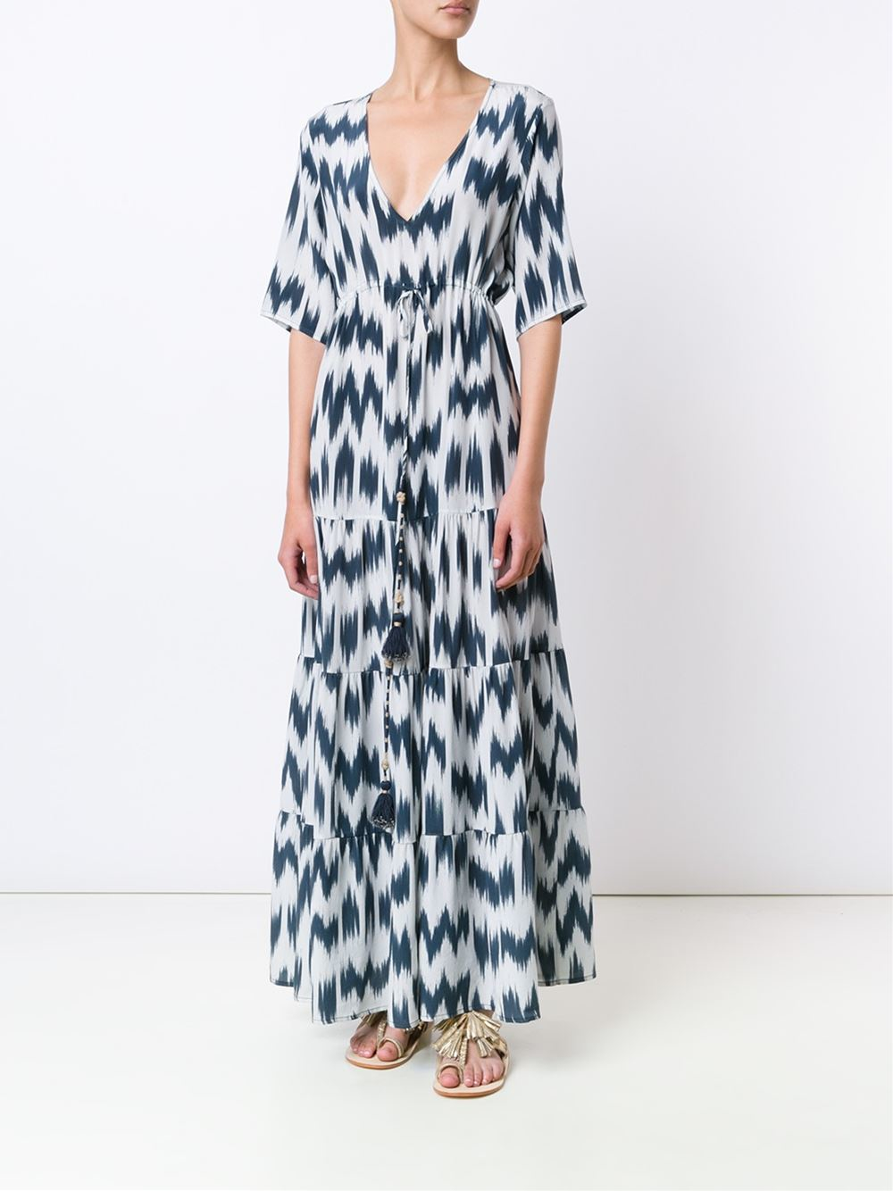 Lyst Figue Kalila Dress In Blue lyst figue kalila dress in blue