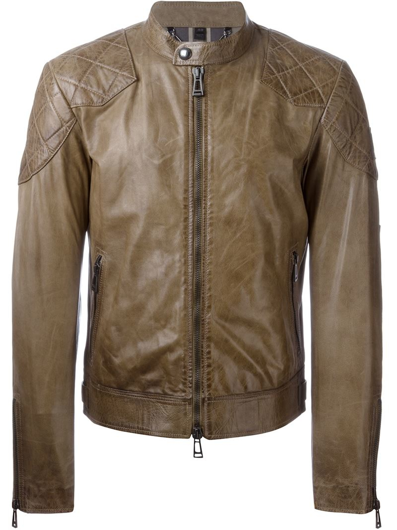 Belstaff 'the Outlaw' Jacket in Brown for Men - Lyst