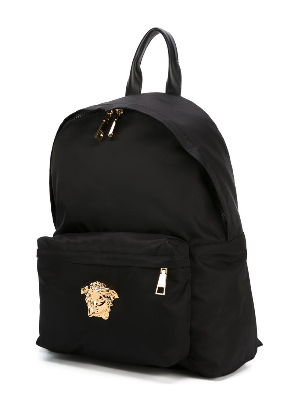 Versace Medusa Backpack in Black | Lyst