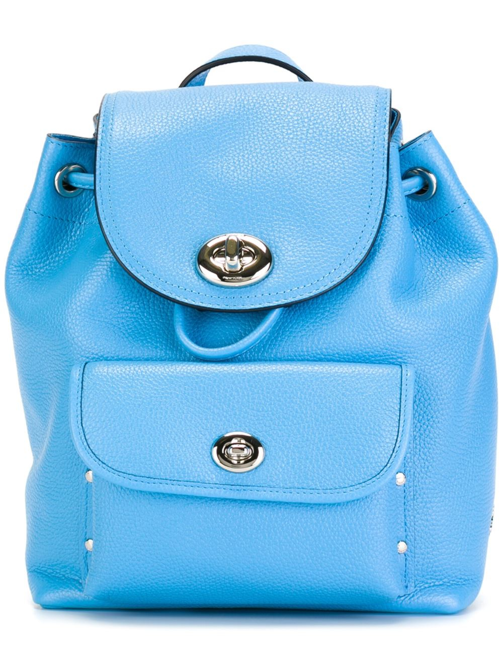 Coach Small Flap Opening Backpack in Blue Lyst