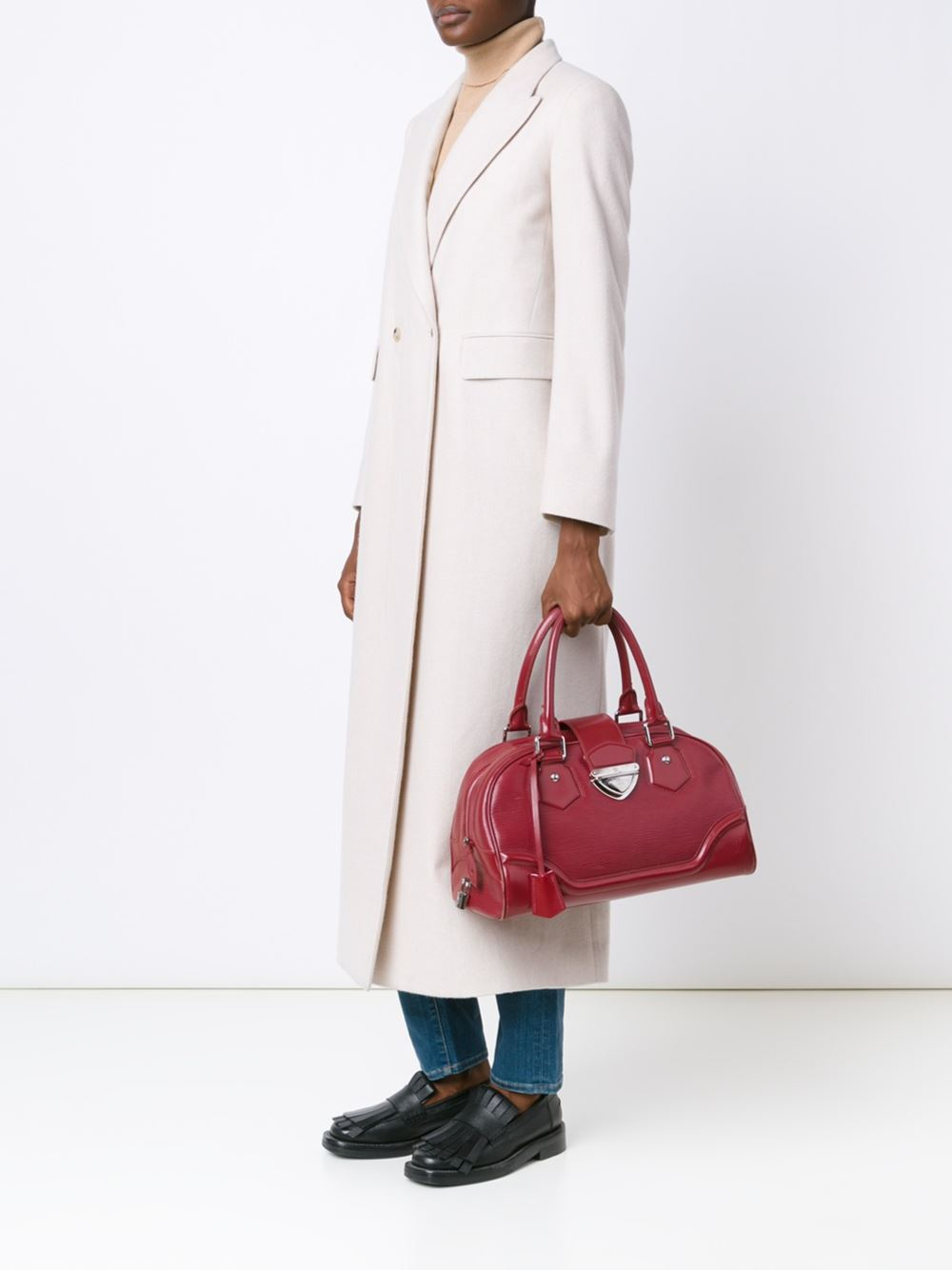 Lyst - Louis Vuitton &#39;montaigne Gm&#39; Tote in Red