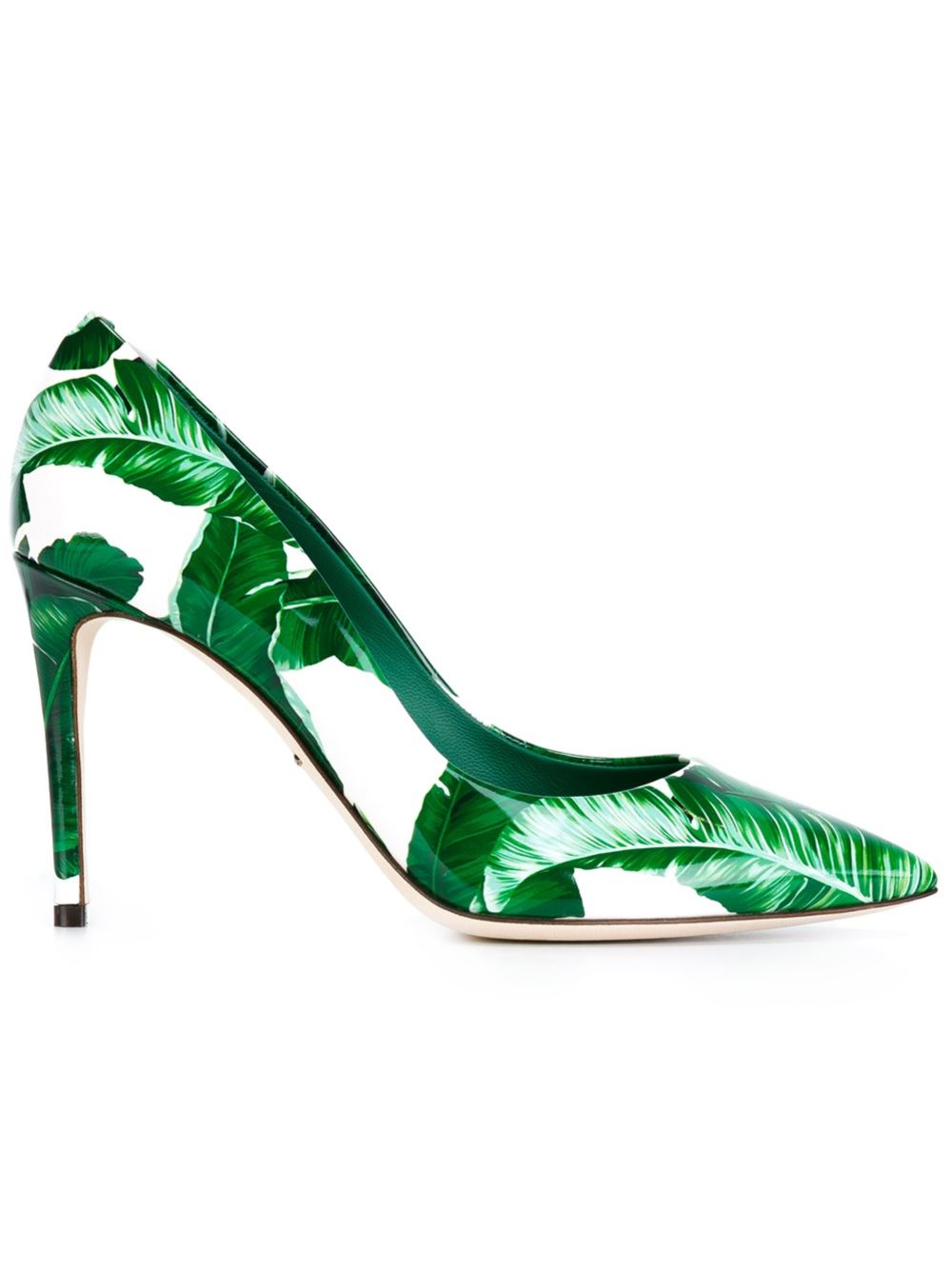 Dolce & gabbana 'keira' Sandals in Green | Lyst