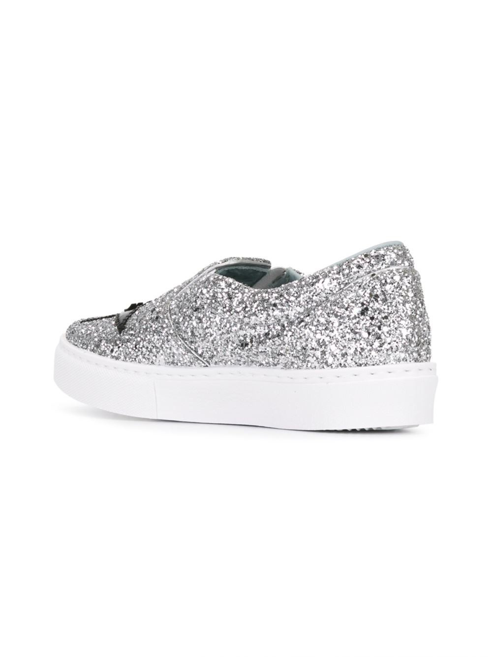 chiara ferragni glitter sneakers chiara ferragni glitter slip on sneakers in metallic lyst chiara ferragni glitter sneakers chiara ferragni glitter slip on sneakers in metallic lyst