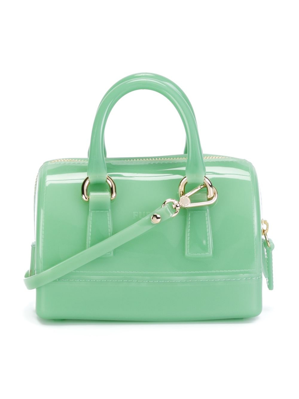 Furla Mini 'candy' Crossbody Bag in Green Lyst