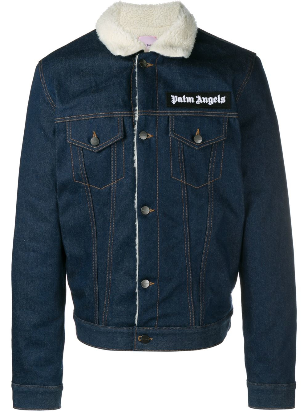 mens palm angels denim jacket