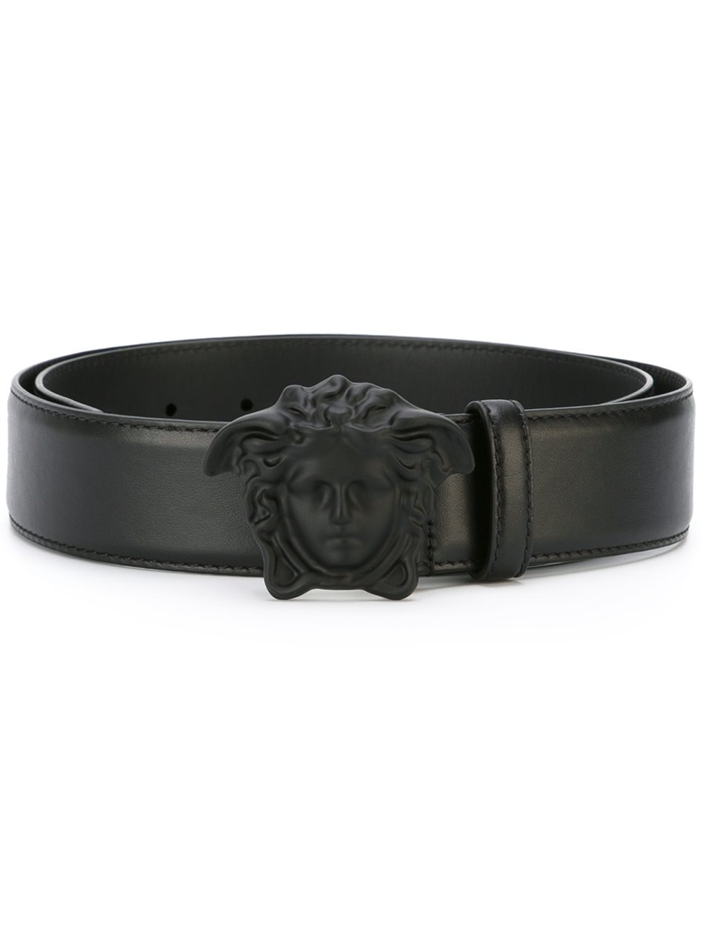 Versace &#39;palazzo Medusa&#39; Belt in Black for Men | Lyst