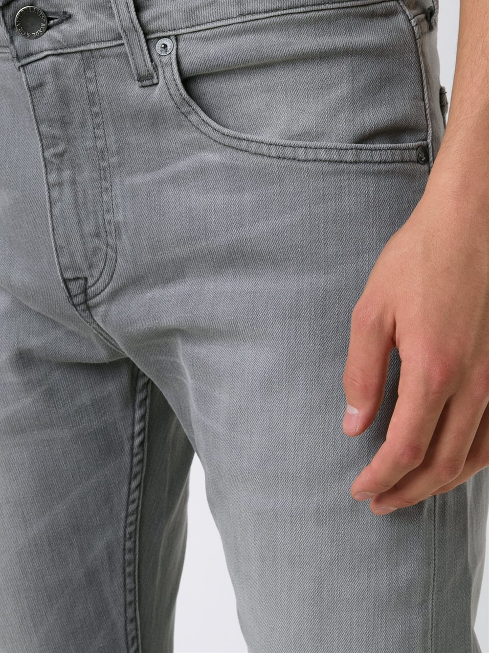 Levi's Straight Leg Jeans in Gray for Men - Lyst