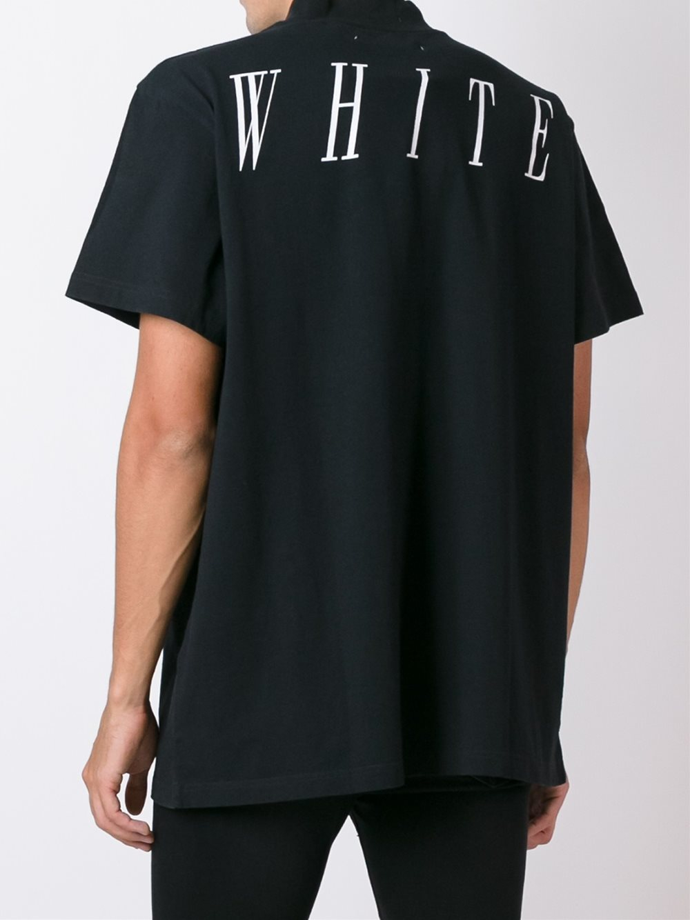 Download Lyst - Off-White C/O Virgil Abloh Mock Neck T-shirt in ...