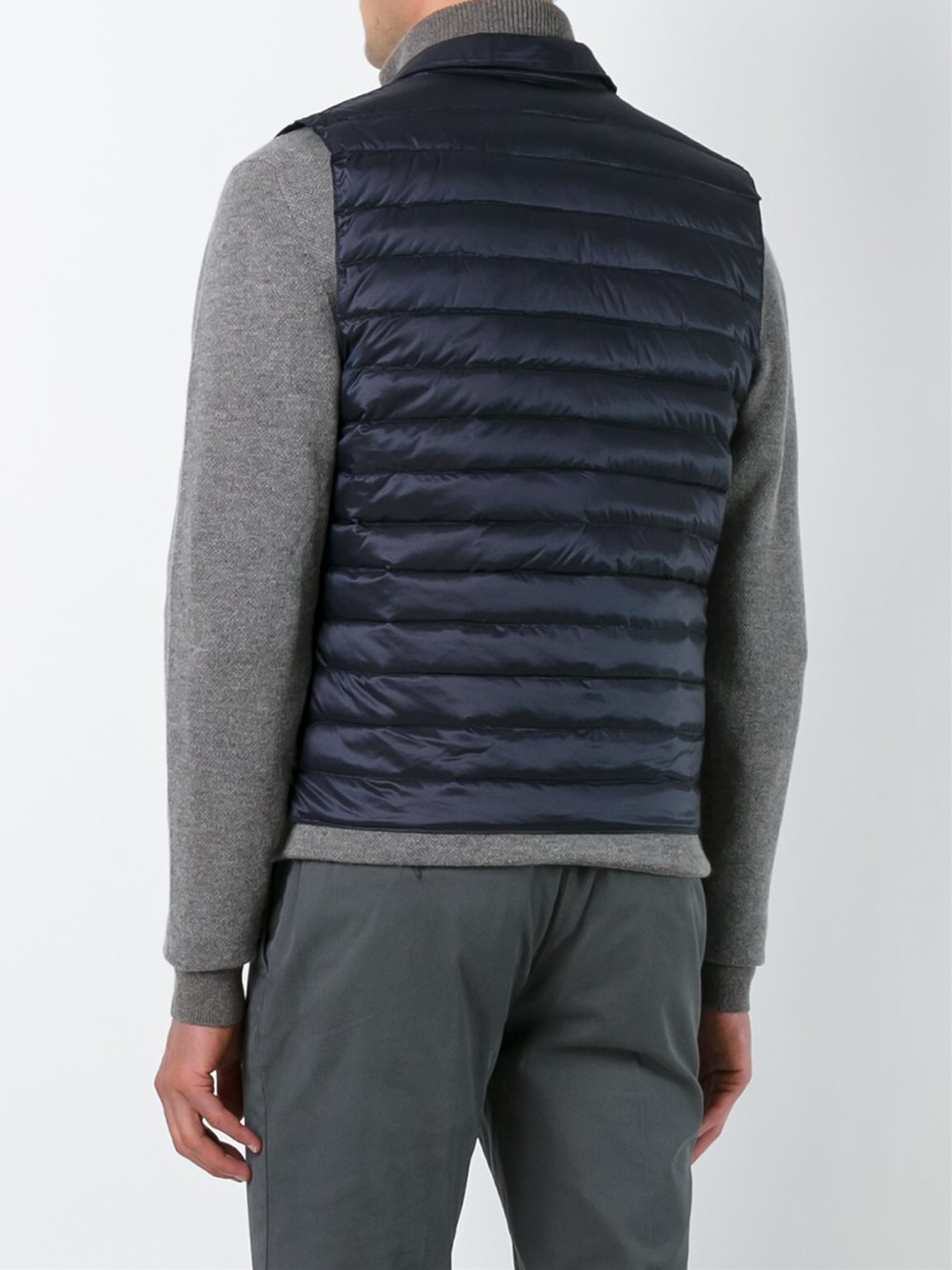 Lyst Hackett Buttoned Gilet in Blue for Men