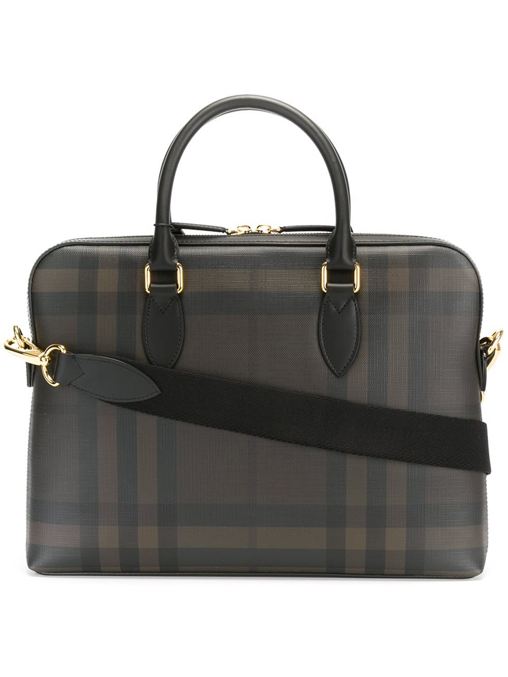 Burberry House Check Laptop Bag in Black for Men - Lyst