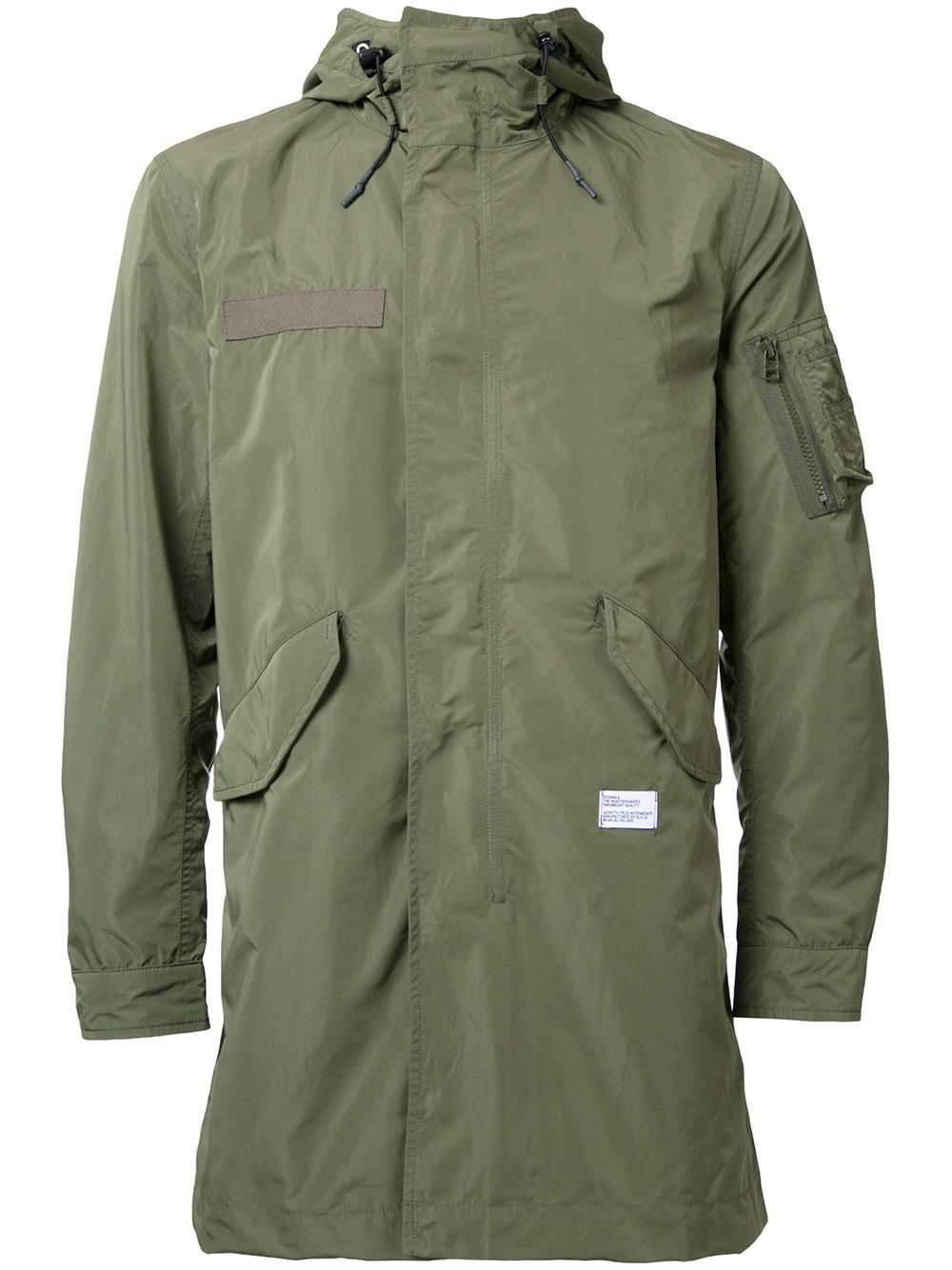 Bedwin and the heartbreakers Logo Patch Zipped Jacket in Green for Men ...