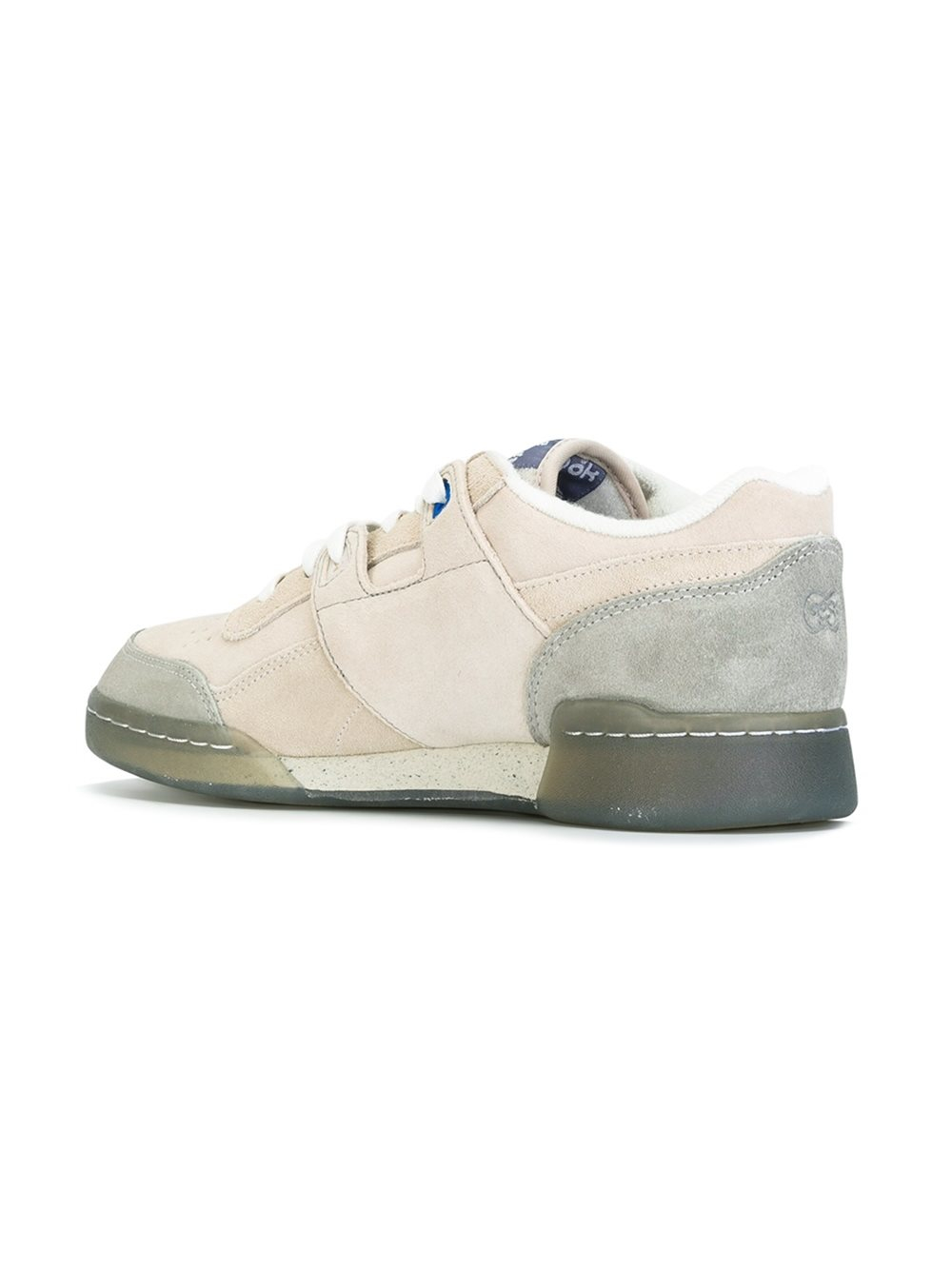 Reebok Cotton Chunky Sole Sneakers in White for Men - Lyst