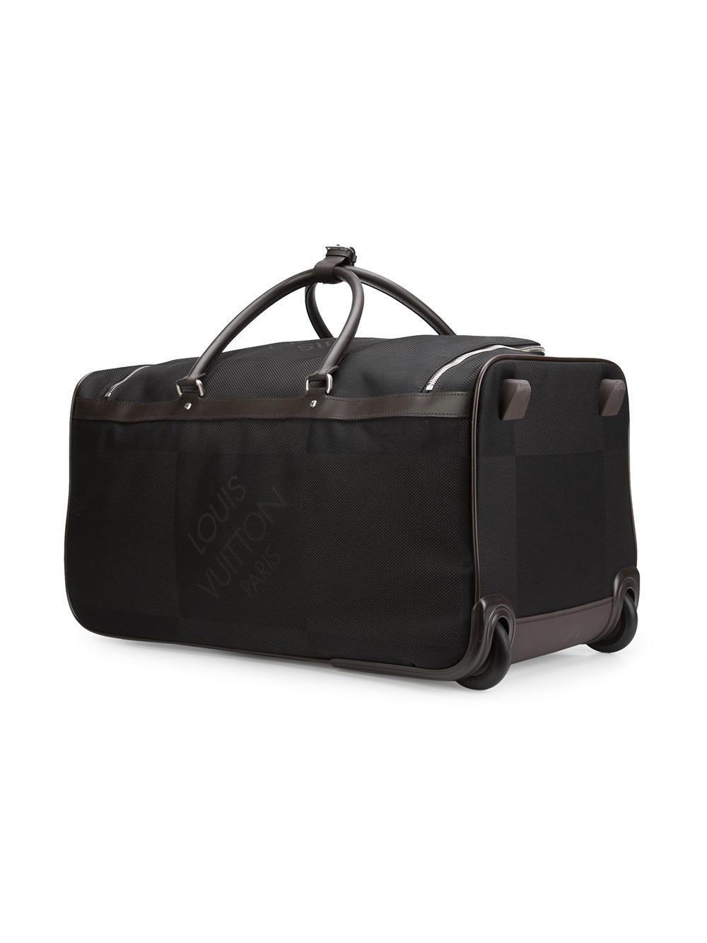 Lyst - Louis Vuitton &#39;damier Geant Eole 50&#39; Rolling Luggage in Black for Men