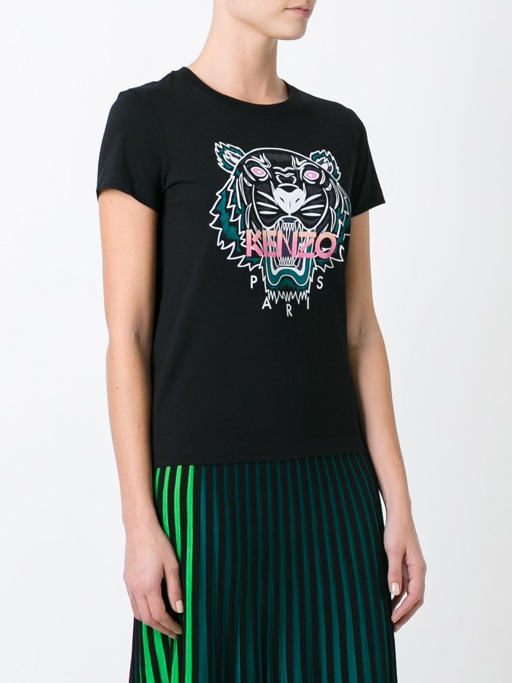 Lyst - Kenzo Tiger T-shirt in Black