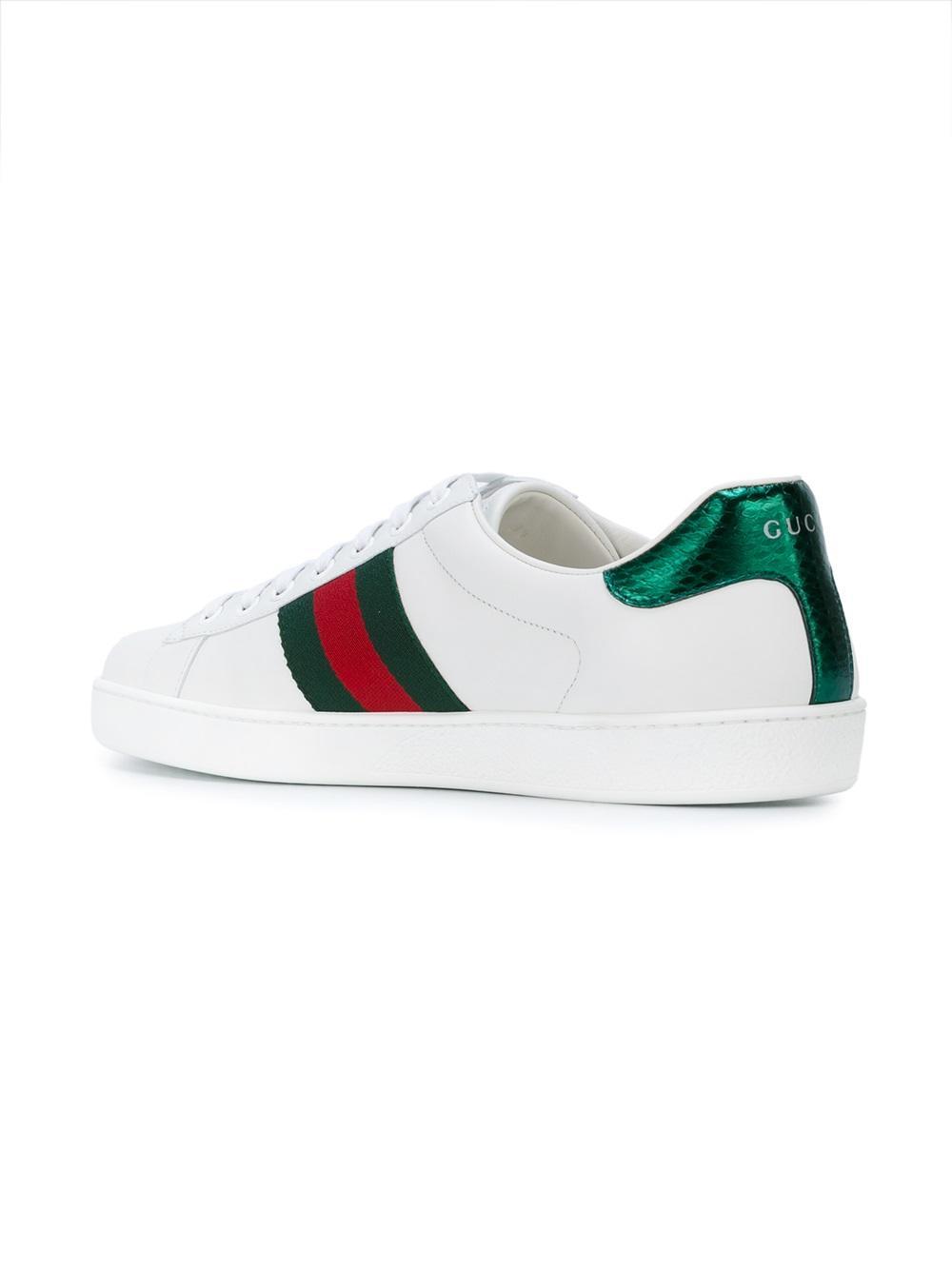 white mens gucci sneakers