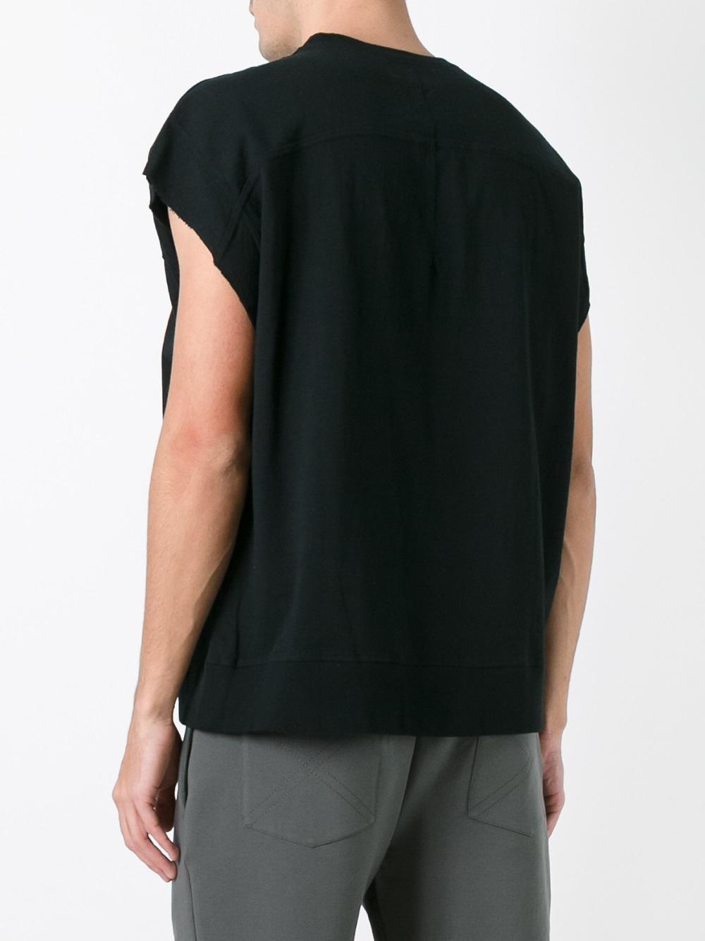 sweatshirt with sleeves cut off