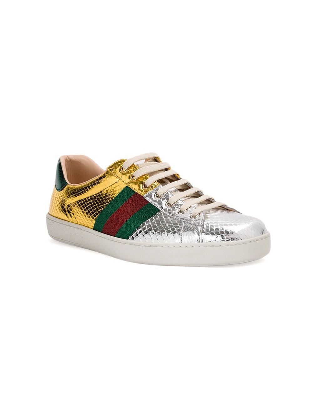 gucci ace snake sneakers