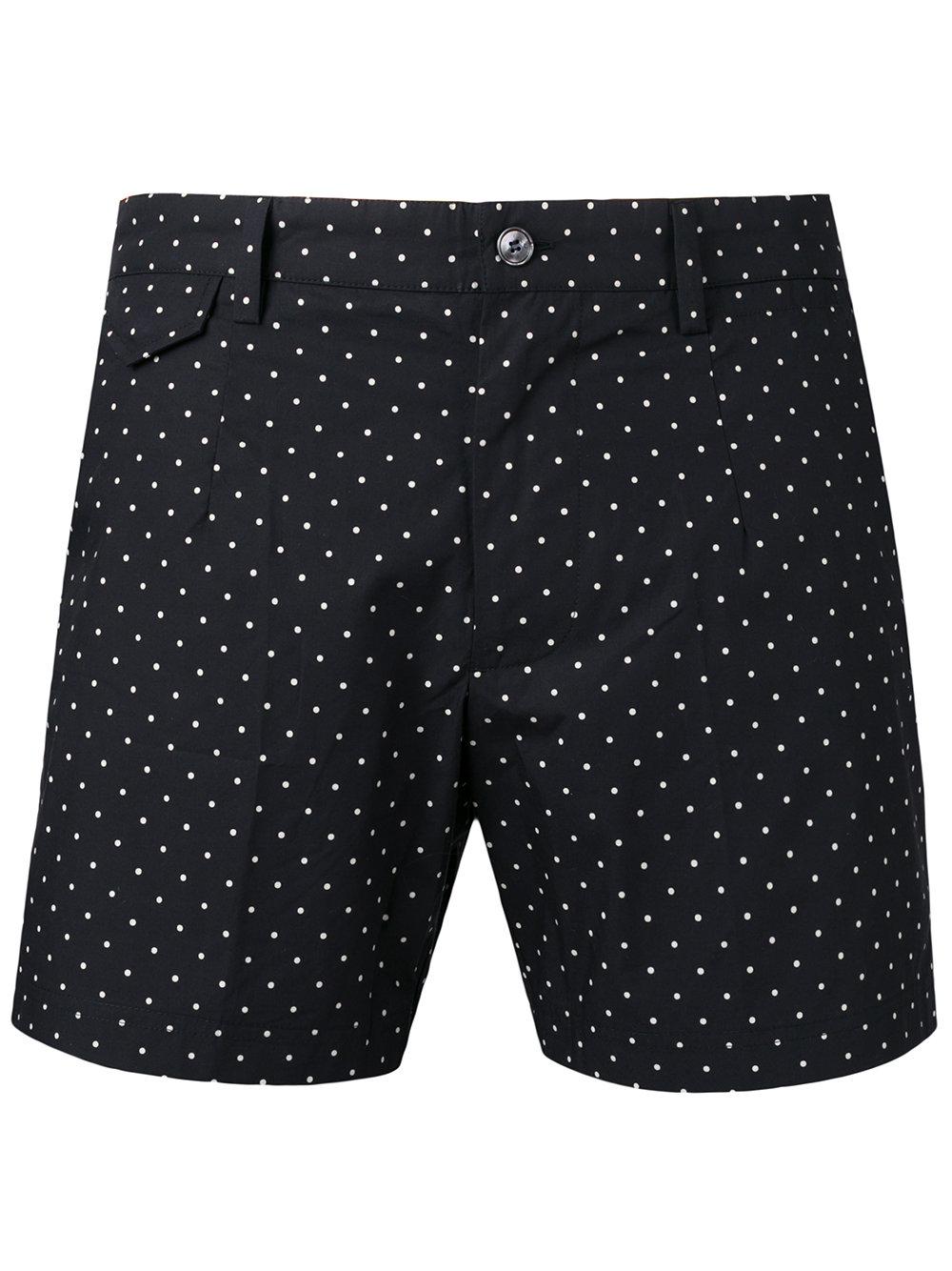 Lyst - Dolce & Gabbana Polka Dot Shorts in Black for Men