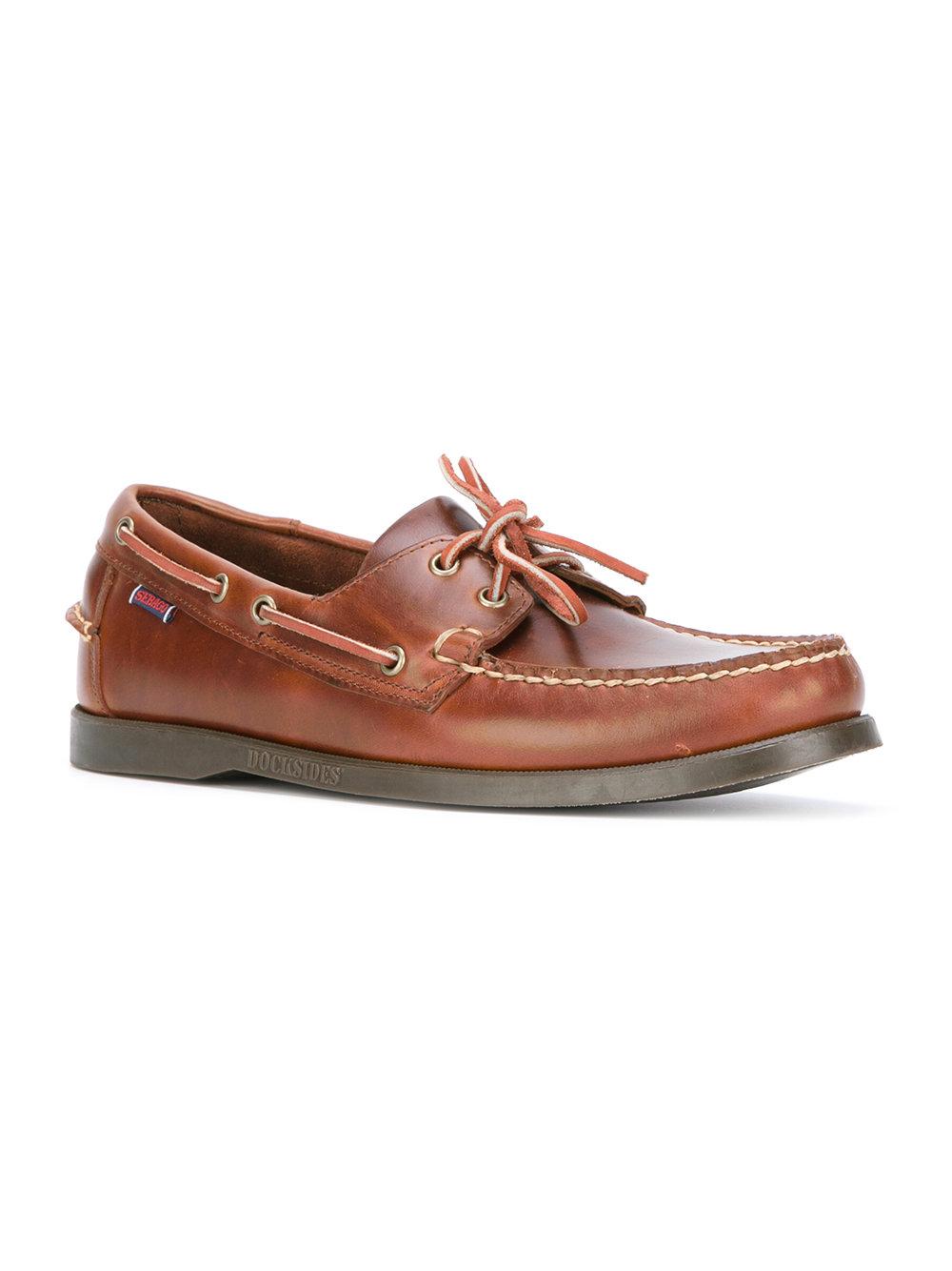 Lyst - Sebago Dockside Boat Shoes in Brown for Men