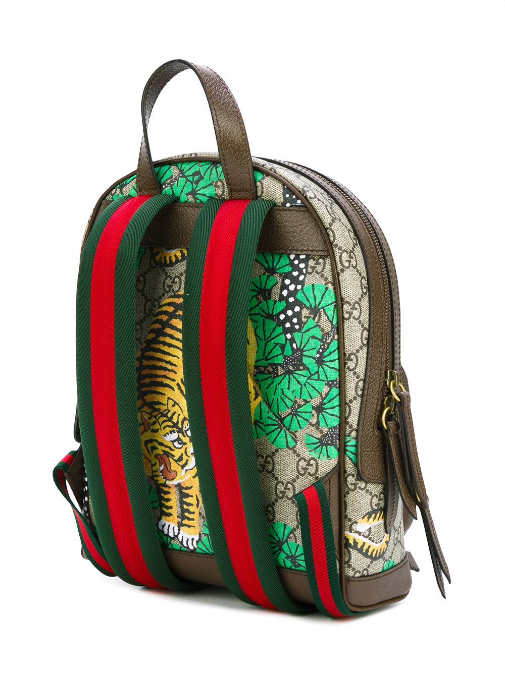 Gucci Bengal Tiger Print Backpack for Men - Lyst
