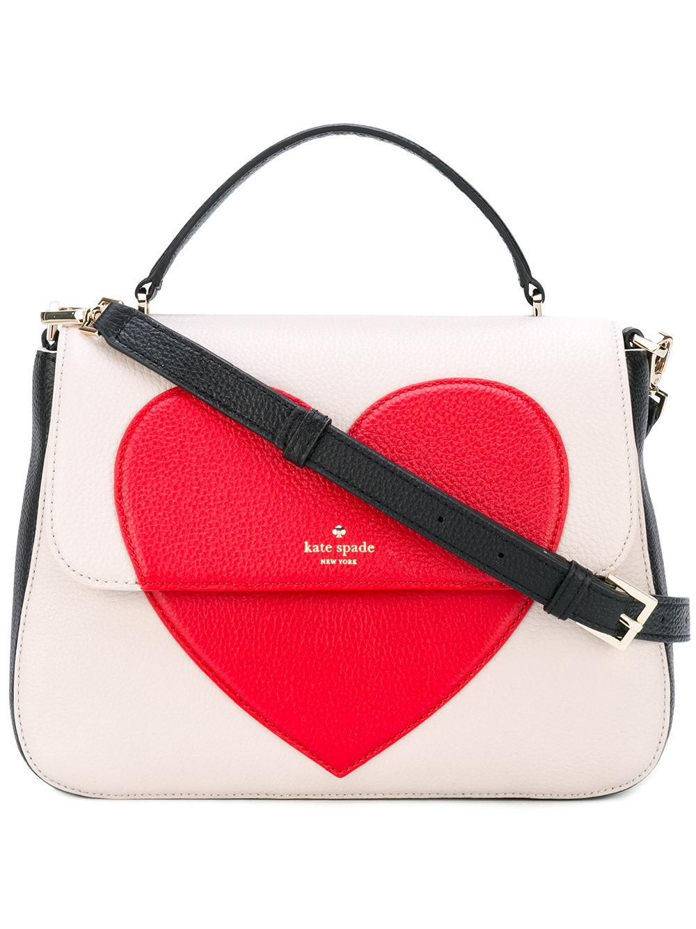 red heart handbag