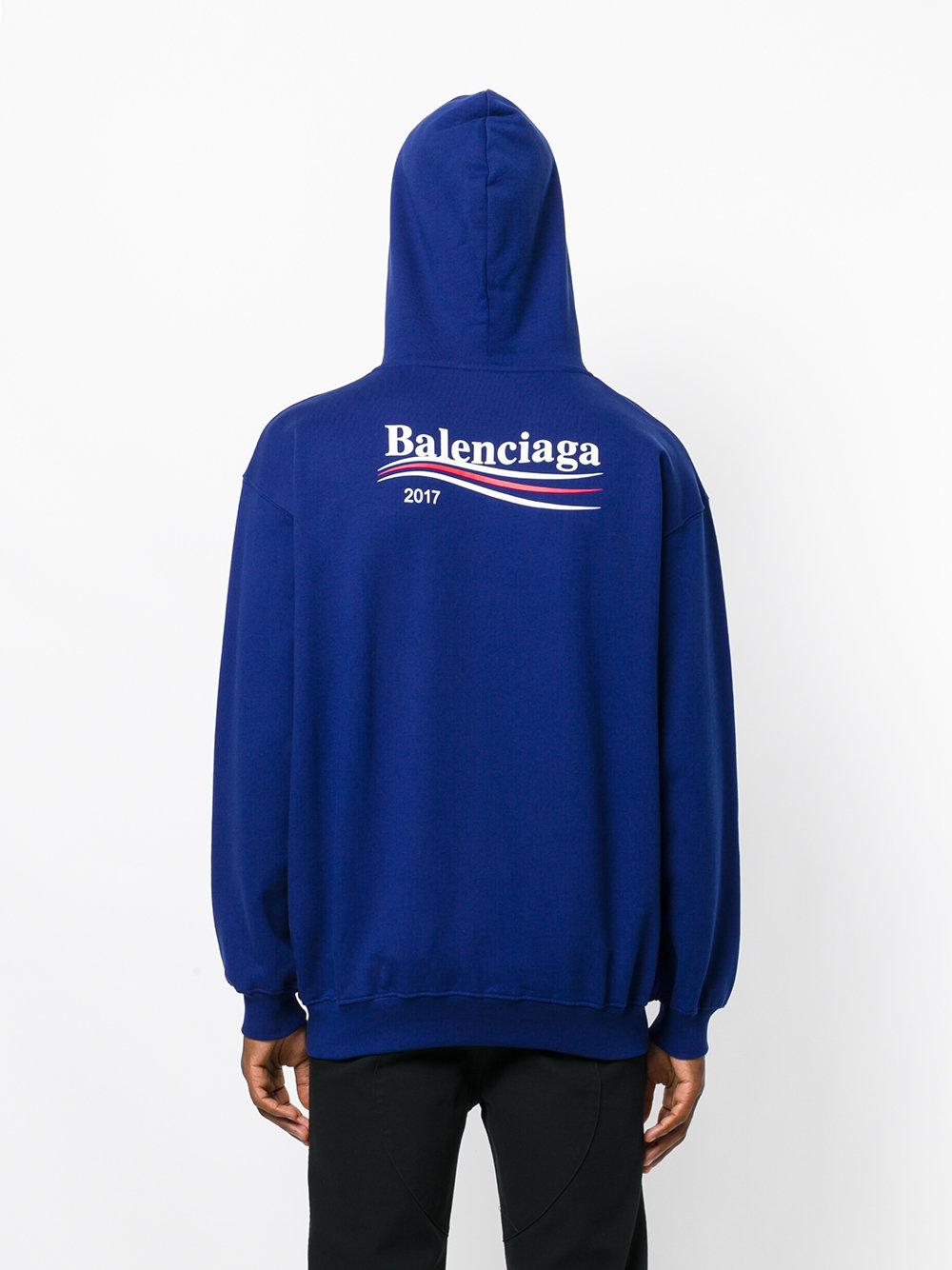 balenciaga 2017 campaign hoodie