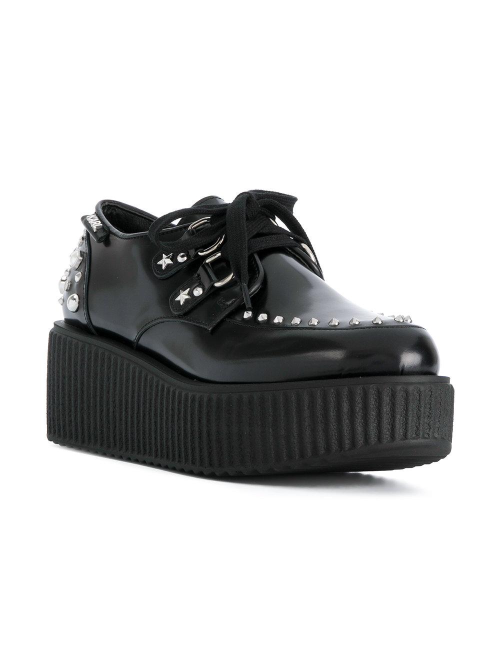karl lagerfeld platform trainers