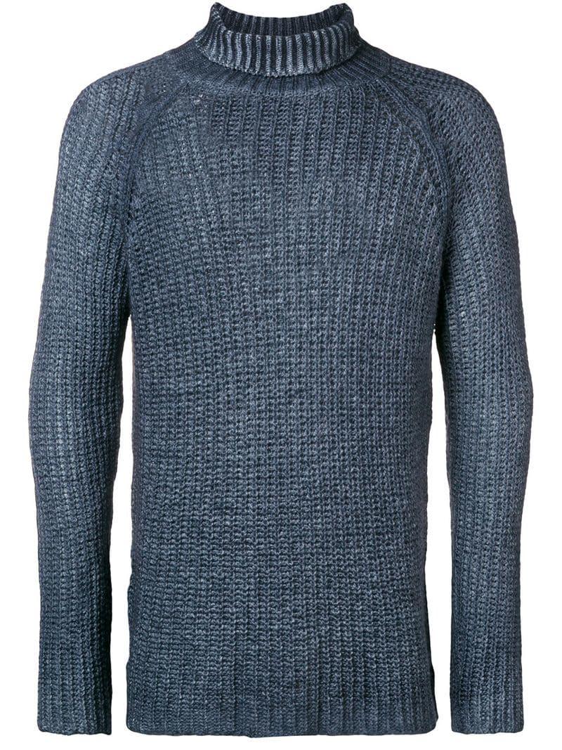 Toi Roulé Col Pull À Avant YXqwy