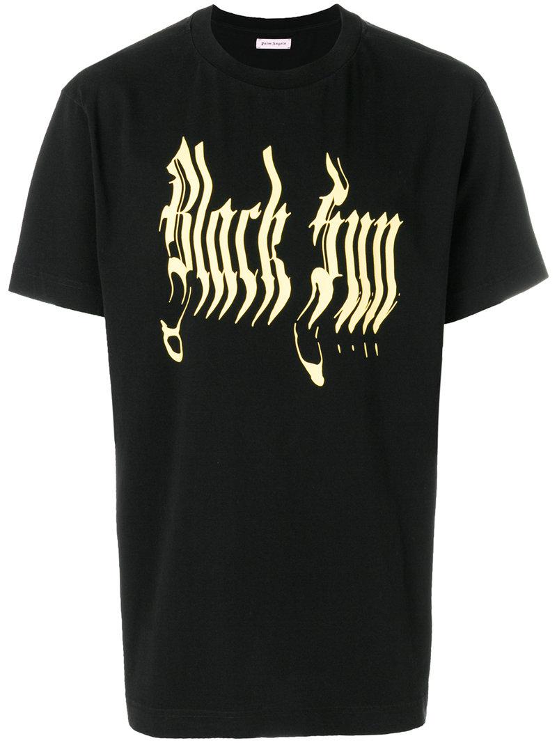 Lyst - Palm Angels Black Sun T-shirt in Black for Men