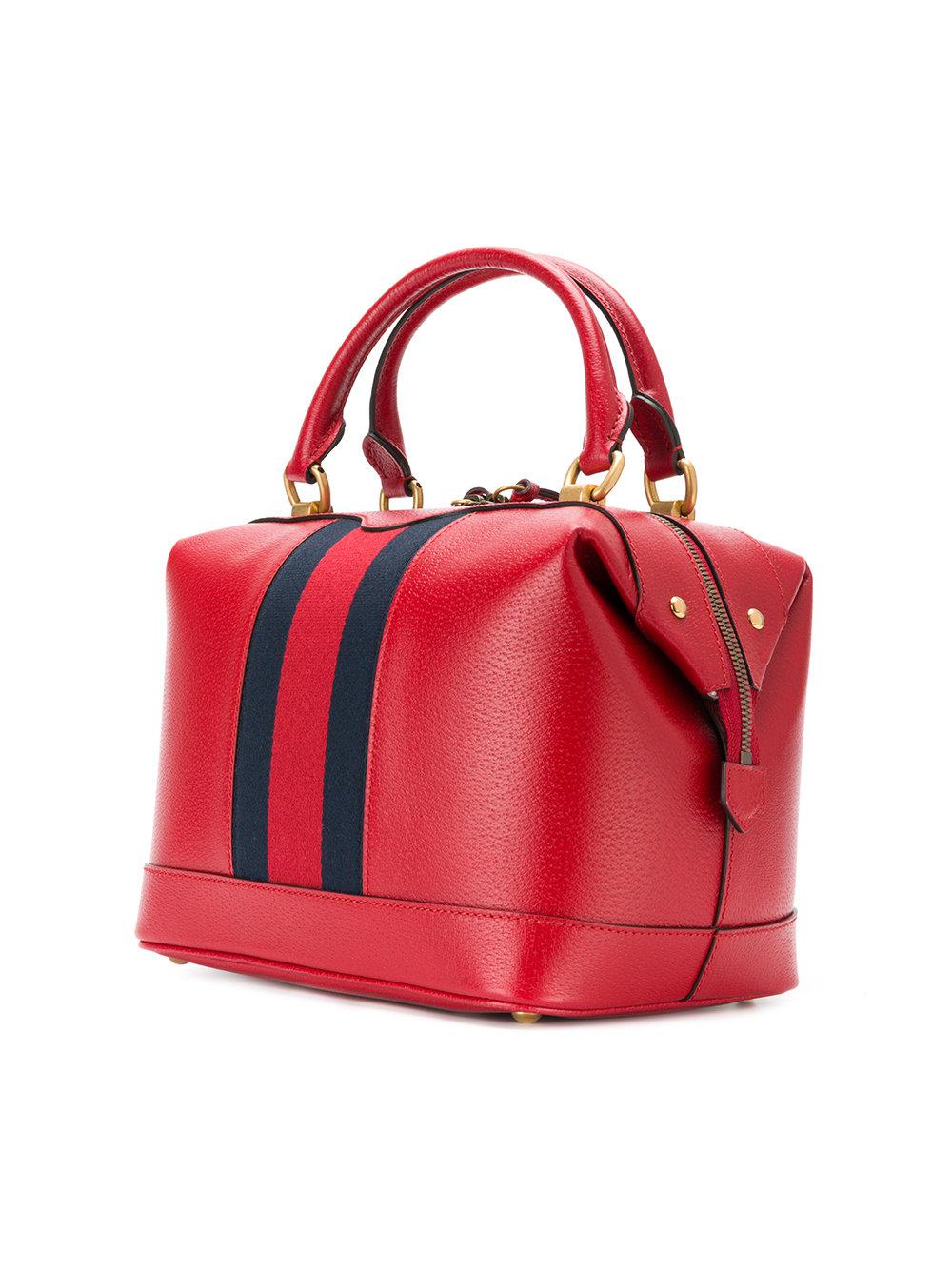 Lyst - Gucci Neo Vintage Doctors Bag in Red