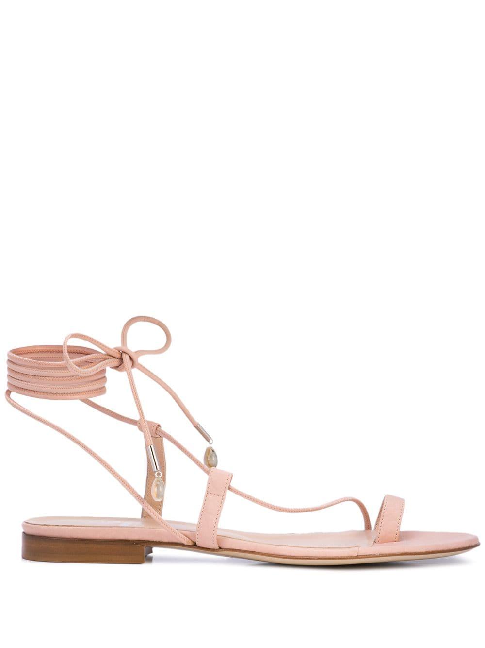 Brother Vellies Selma Sandals in Pink - Lyst