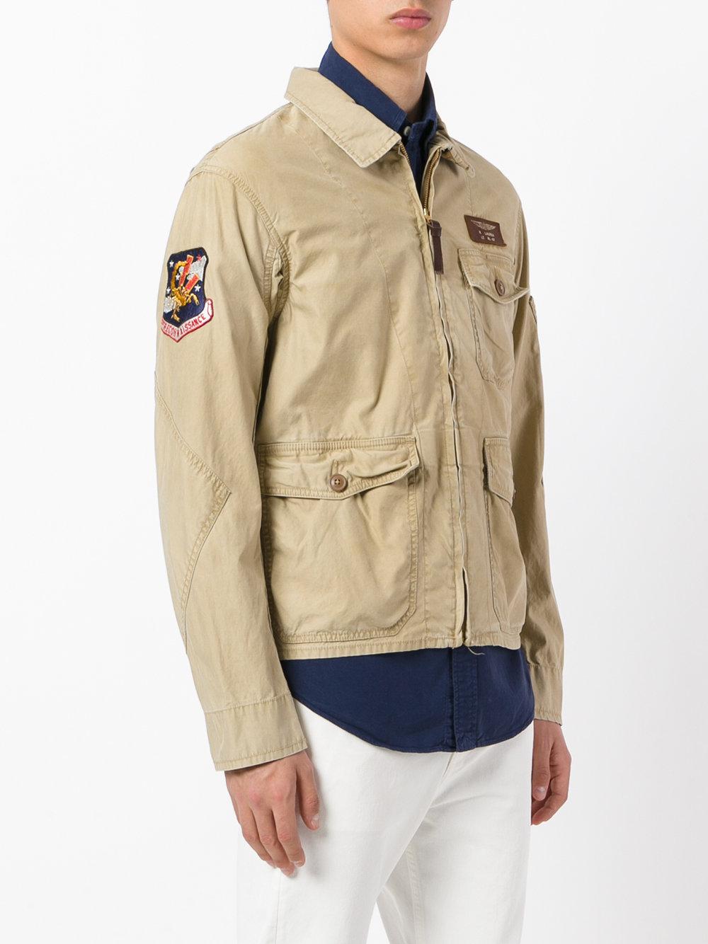 Lyst - Polo Ralph Lauren Safari Pockets Lightweight Jacket in Brown for Men