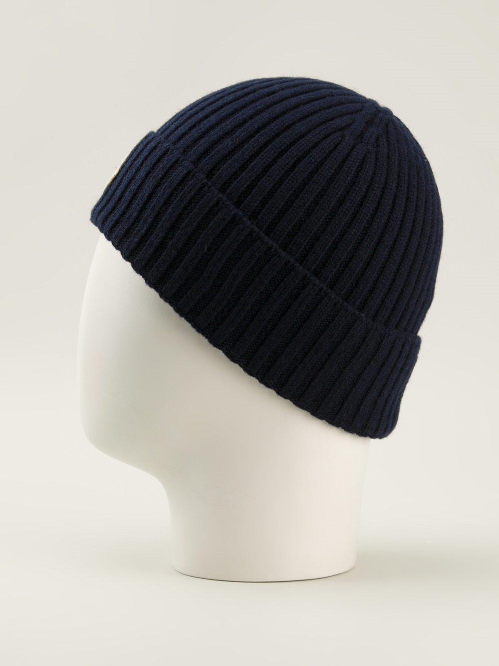 moncler hat blue