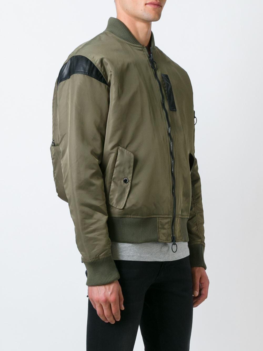 Mostly Heard Rarely Seen Classic Bomber Jacket in Green for Men - Lyst