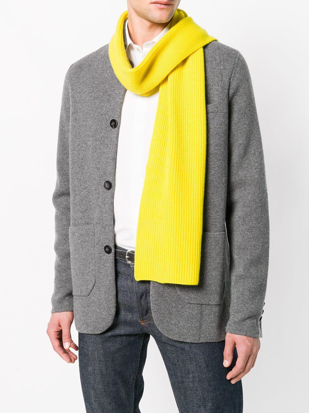 knitted cashmere scarf