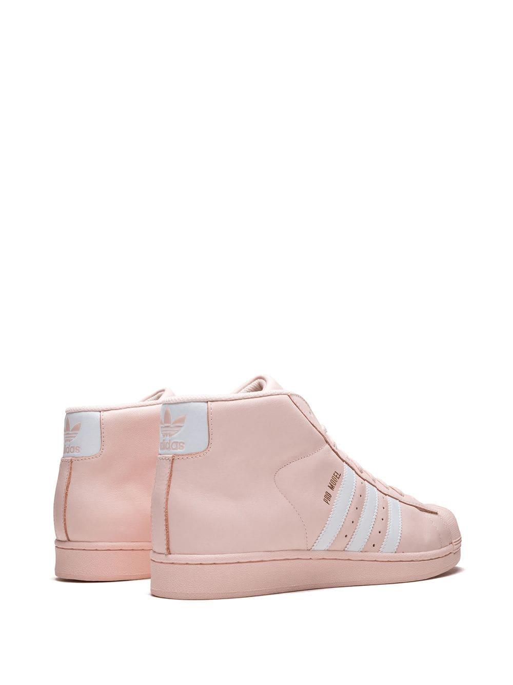 pink high top trainers