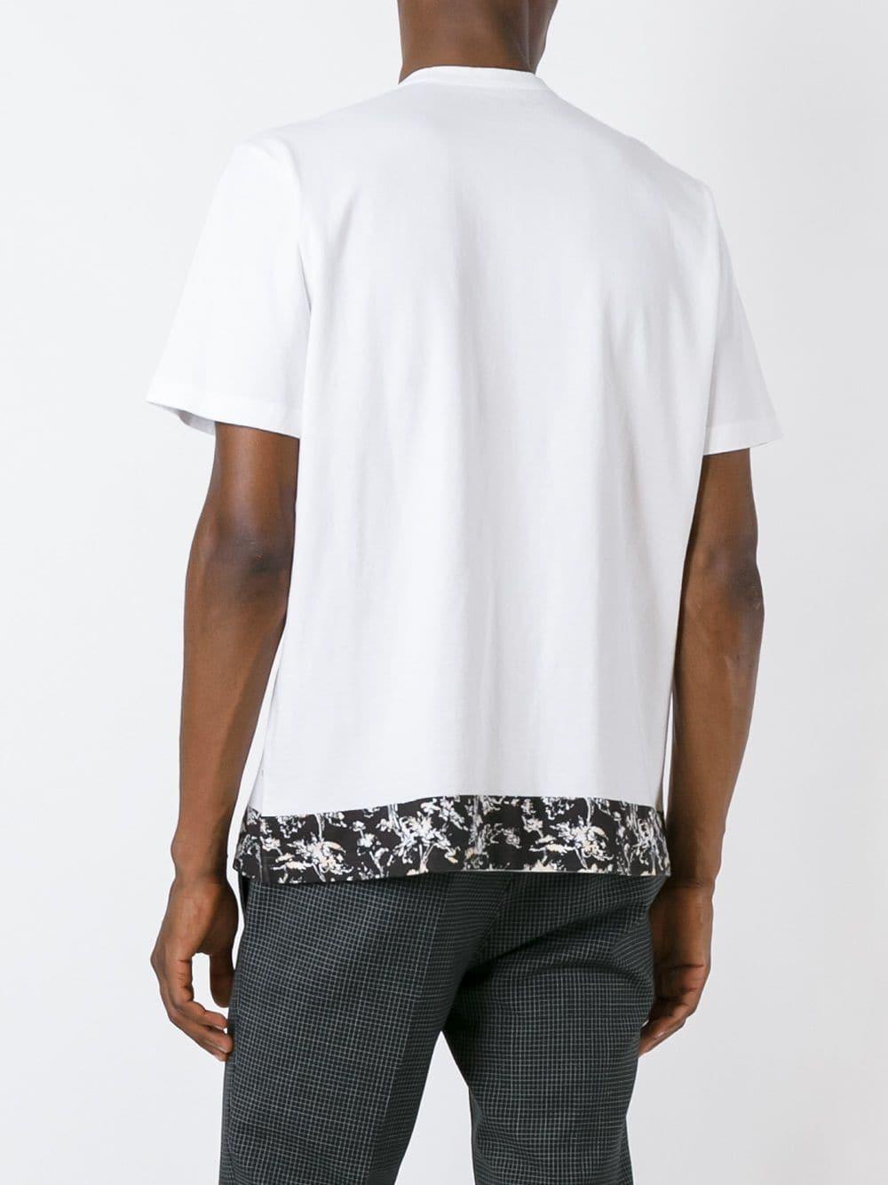 Lyst - Marni Monochrome Print T-shirt in White for Men