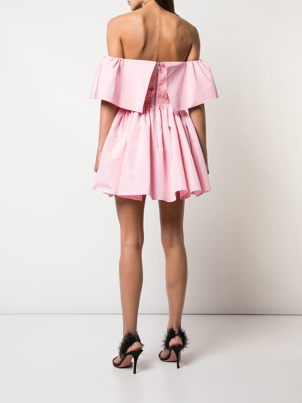 Alex Perry Elodie Mini Dress in Pink Lyst