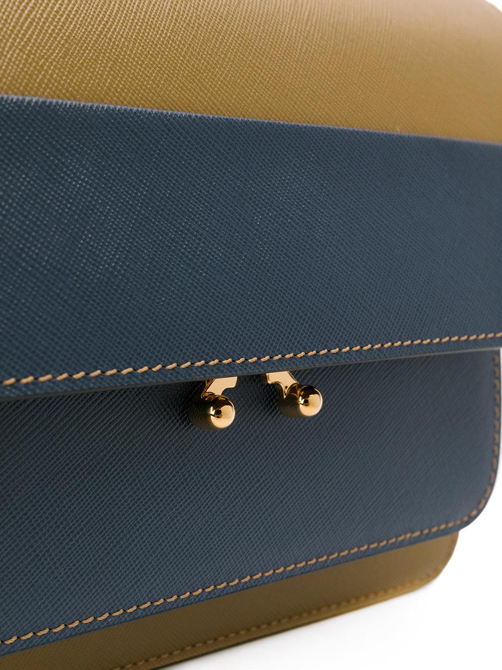 marni trunk bag blue