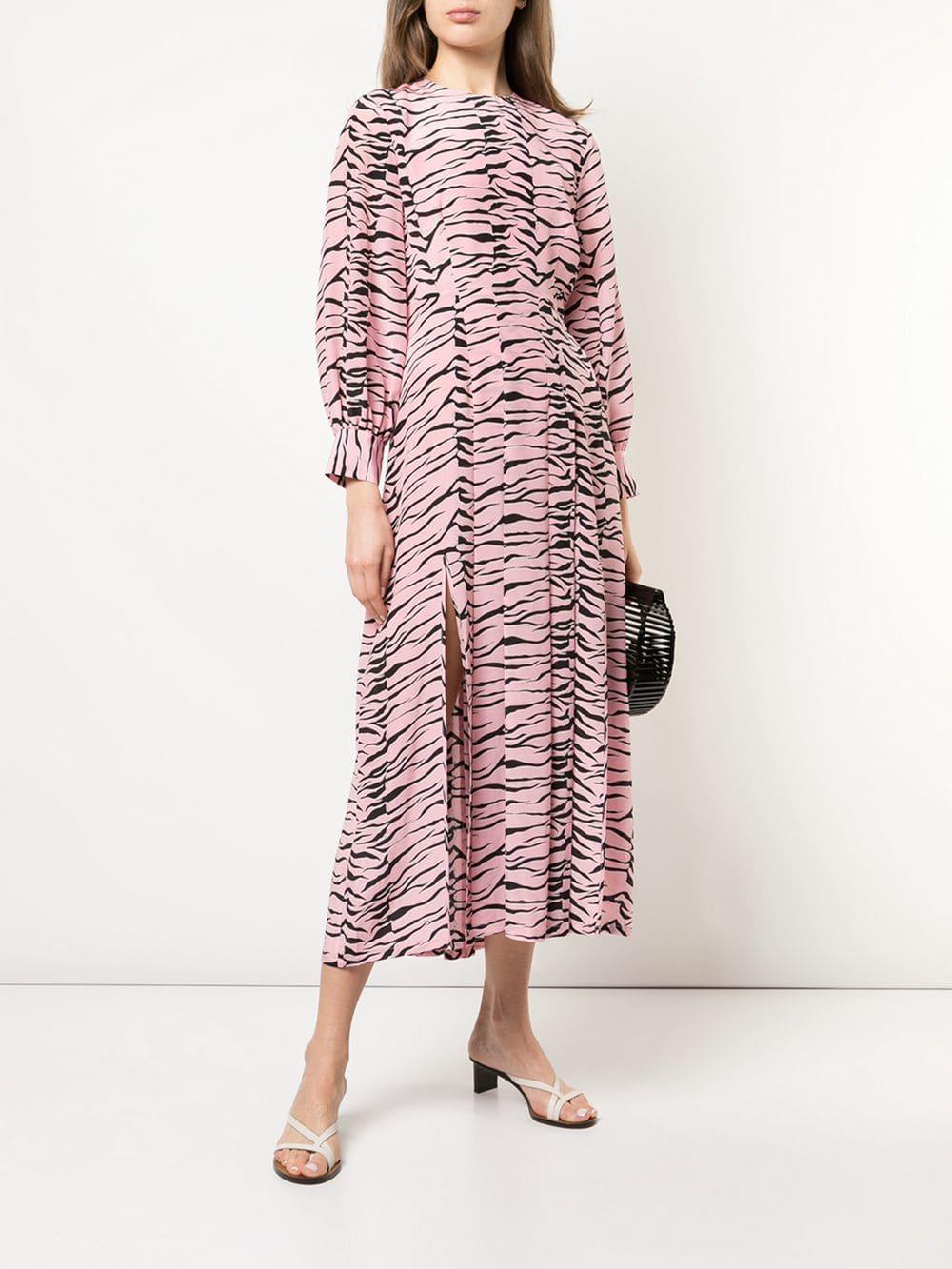 rixo pink tiger dress