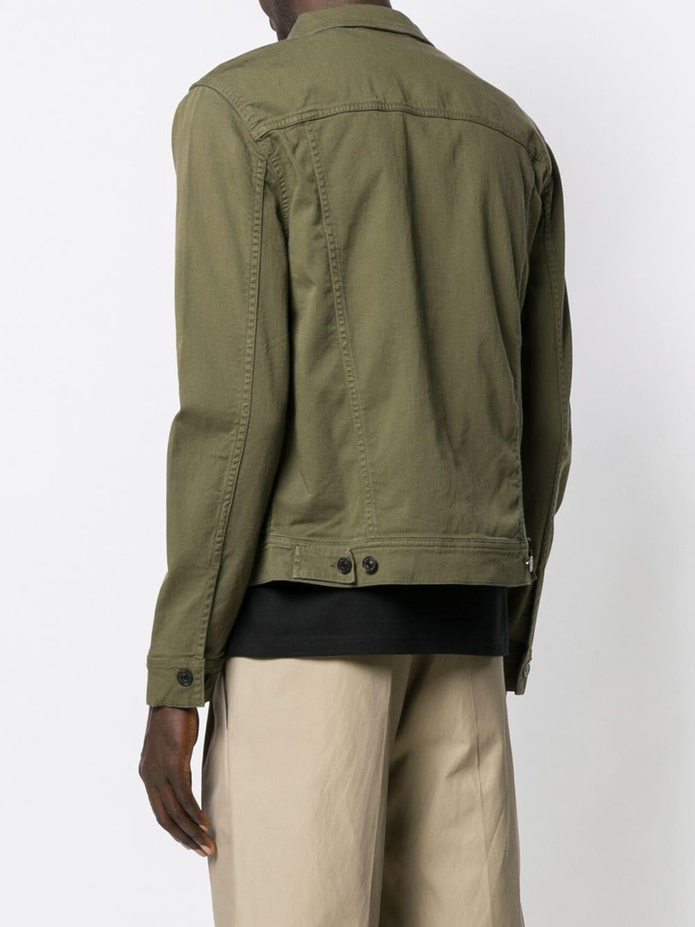 PS by Paul Smith Military Style Jacket in Green for Men - Lyst