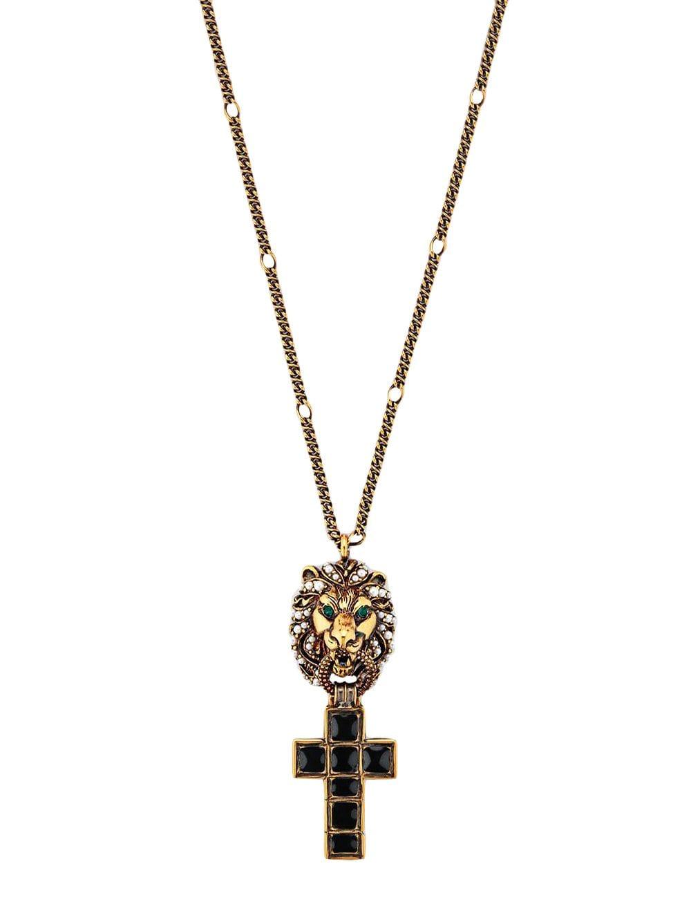 Gucci cross necklace mens Clearance