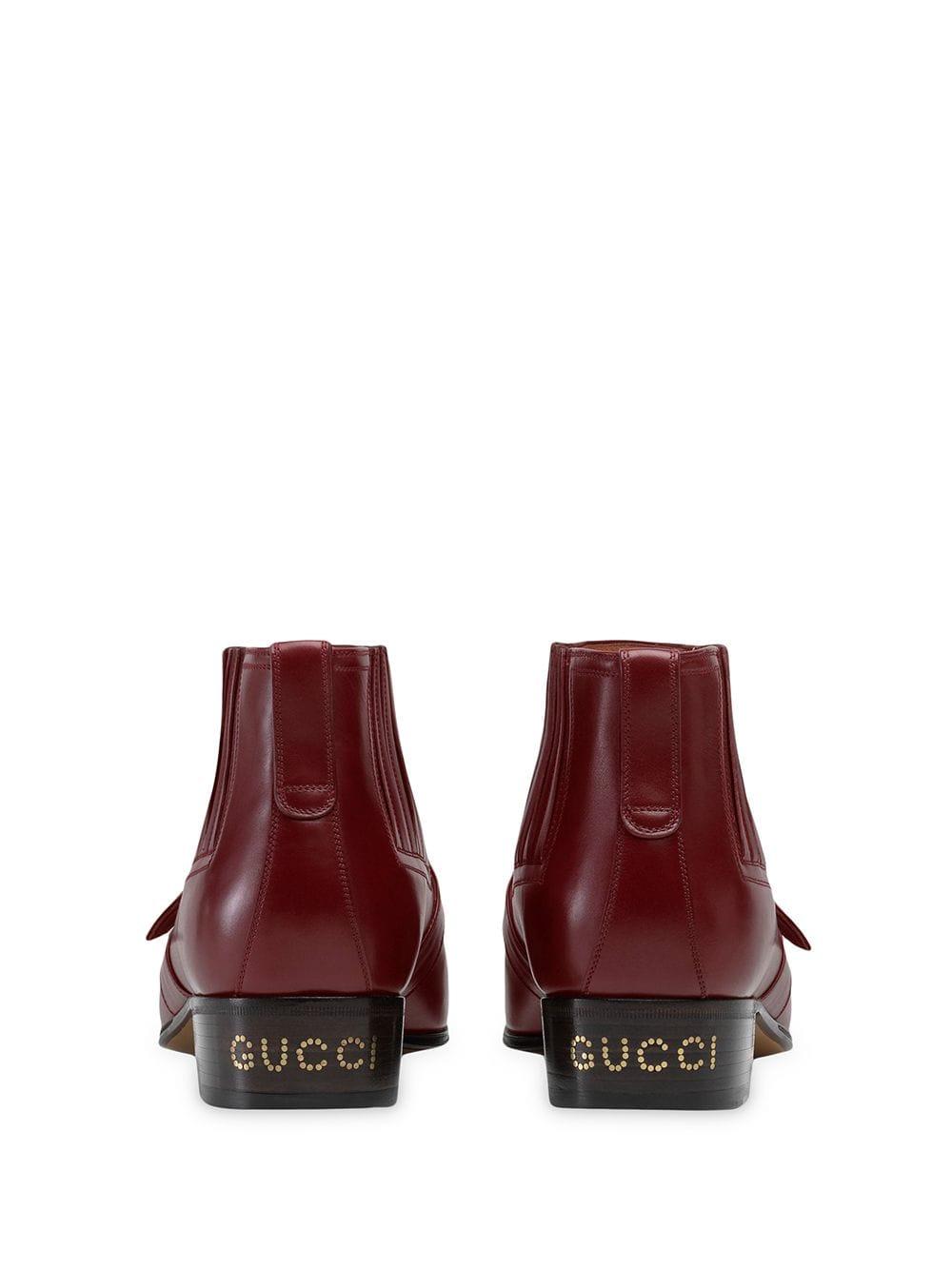 mens gucci boot