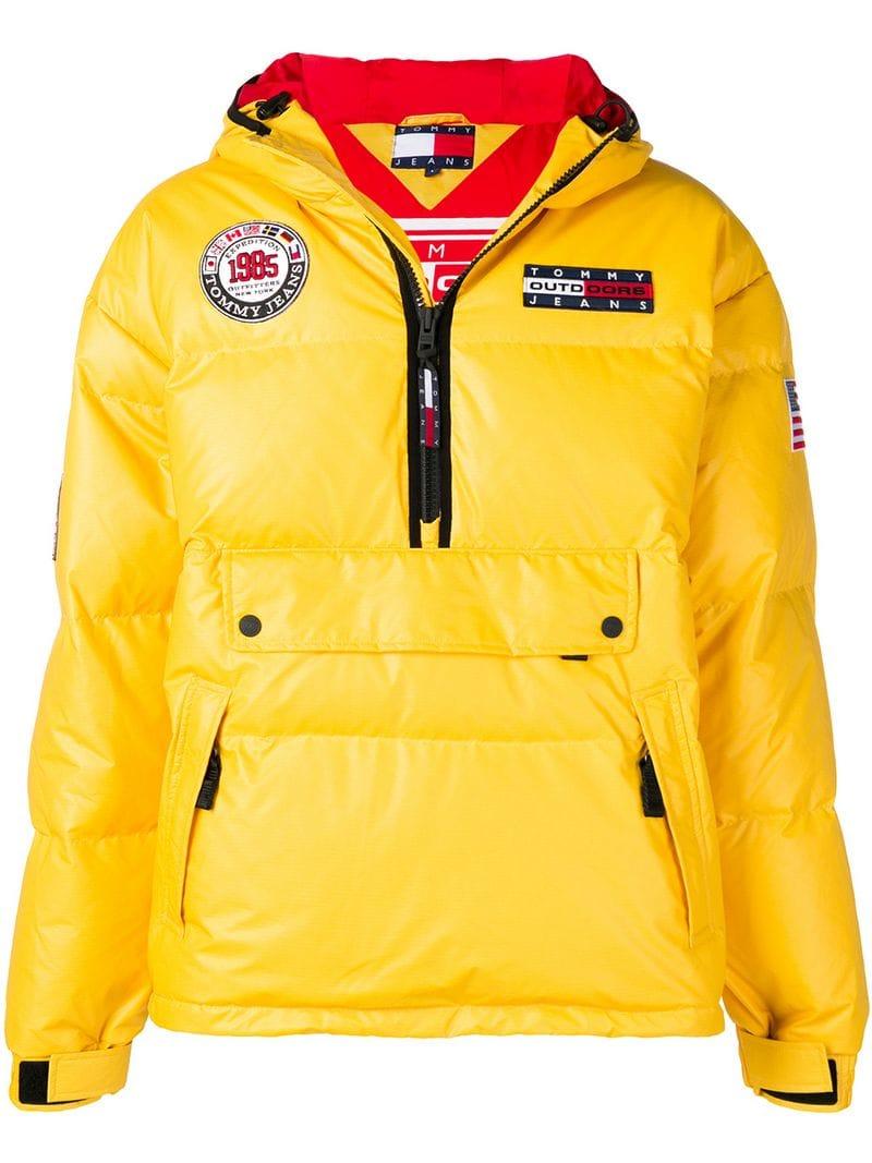 tommy hilfiger yellow tracksuit