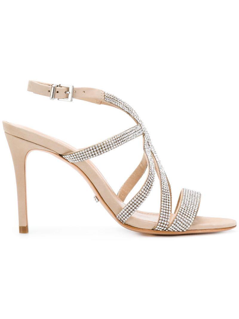 schutz embellished sandals